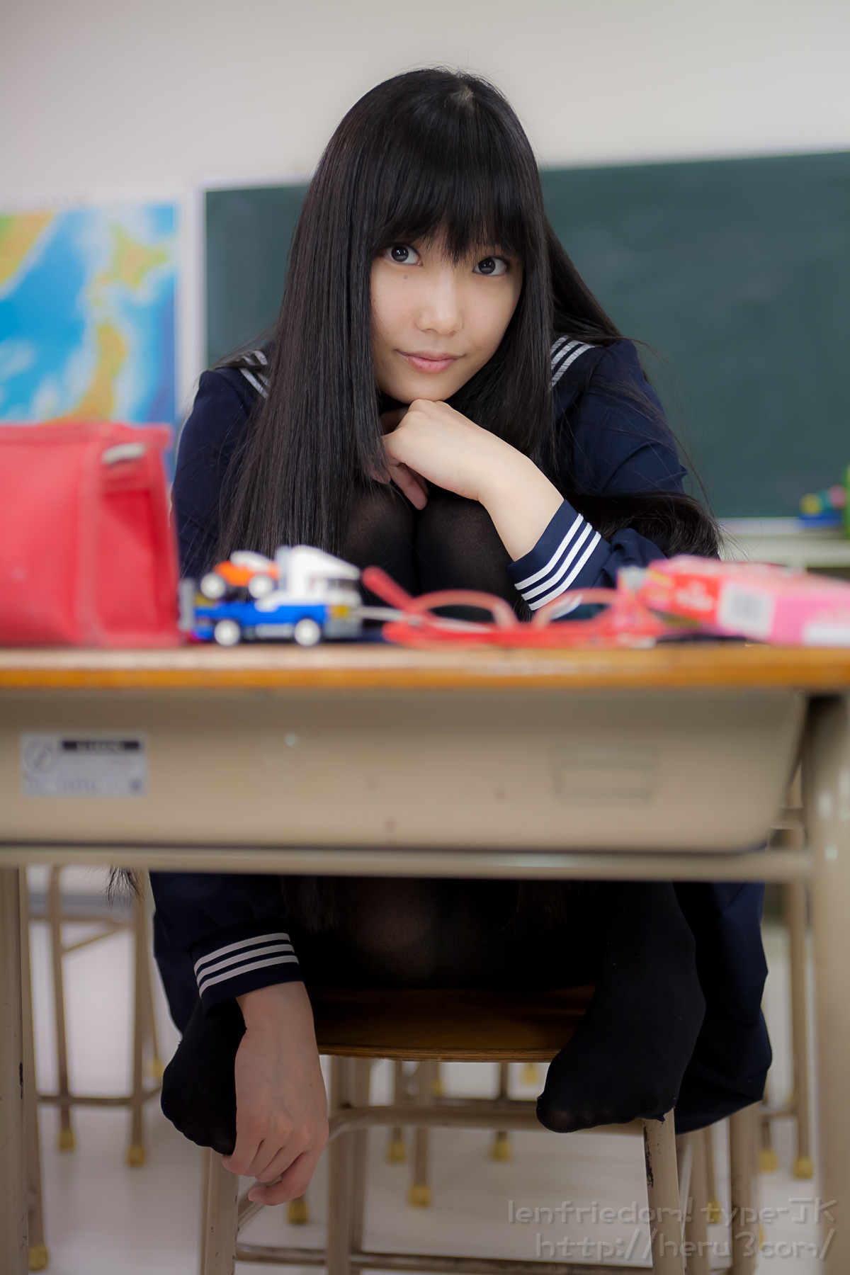 (C80) (コスプレ) [lenfried] lenfriedom CosPlay制服诱惑套图